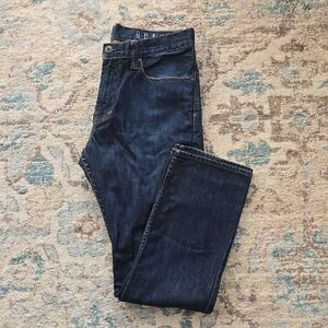 Bullhead Mens Gravel Slim Dark Wash Denim Jeans 32/32 Like New